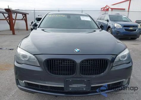 2011 BMW 750I xDrive from USA, damaged, VIN WBAKC6C52BC394142